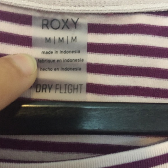 New Roxy Dry flight twilight crew magenta … - Picture 9 of 13